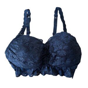 COSABELLA Never Say Never Maternity Bra Womens M Black Lace Nursing Bralette